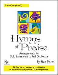 Hymns of Praise Alto Saxophone Book Only cover